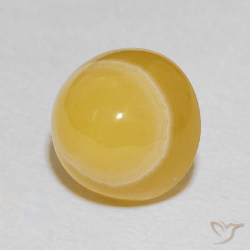 7.85克拉天然玛瑙，圆形的，不透明