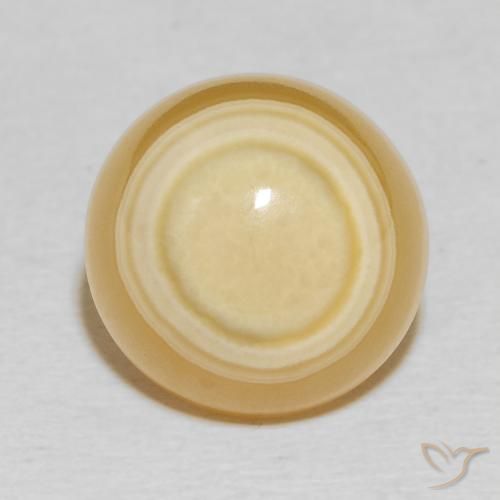 13.59ct 天然 彩色 玛瑙, 圆形的, 不透明