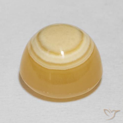 13.59克拉天然玛瑙，圆形的，不透明