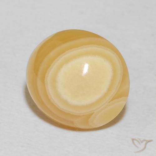9.74克拉天然玛瑙，椭圆形，不透明