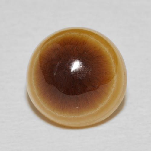 5.91ct 天然 彩色 玛瑙, 圆形的, 不透明