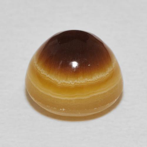 5.91克拉天然玛瑙，圆形的，不透明