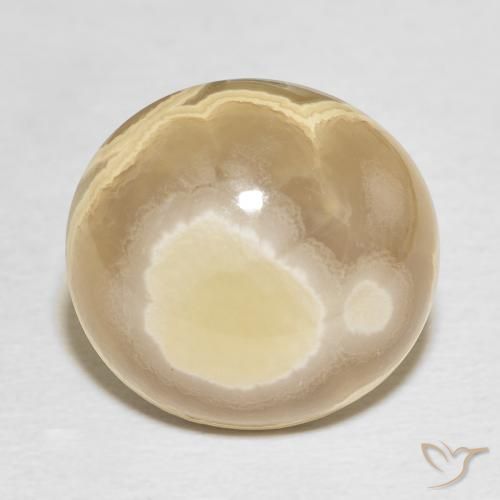 16.34ct 天然 彩色 玛瑙, 椭圆形, 不透明