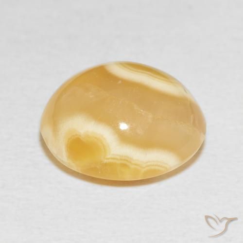6.89克拉天然玛瑙，椭圆形，不透明