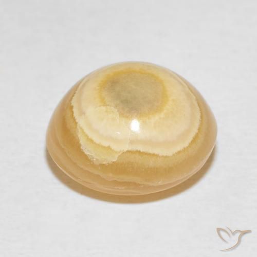 8.80克拉天然玛瑙，圆形的，不透明