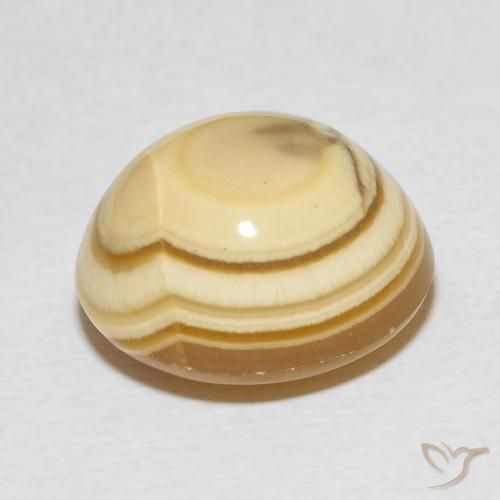 12.01克拉天然玛瑙，椭圆形，不透明