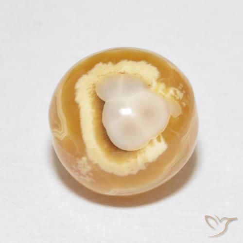 11.17克拉天然玛瑙，球形，不透明