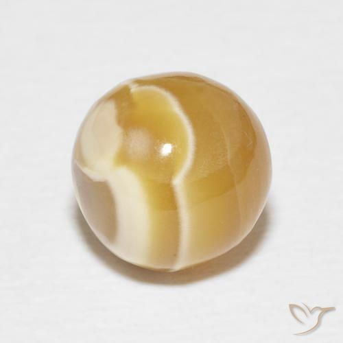 5.14克拉天然玛瑙，球形，不透明