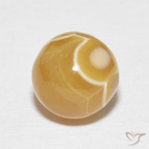 5.14克拉天然玛瑙，球形，不透明