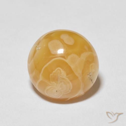 8.10克拉天然玛瑙，圆形的，不透明