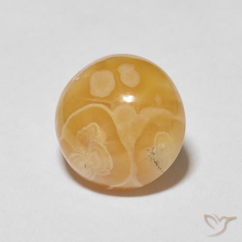 8.10克拉天然玛瑙，圆形的，不透明