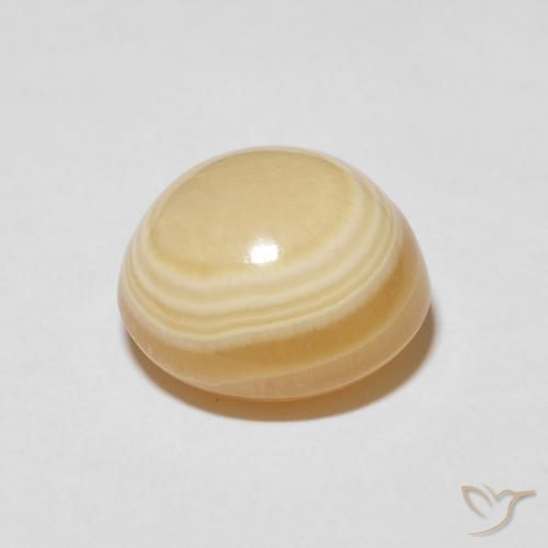 14.76克拉天然玛瑙，圆形的，不透明