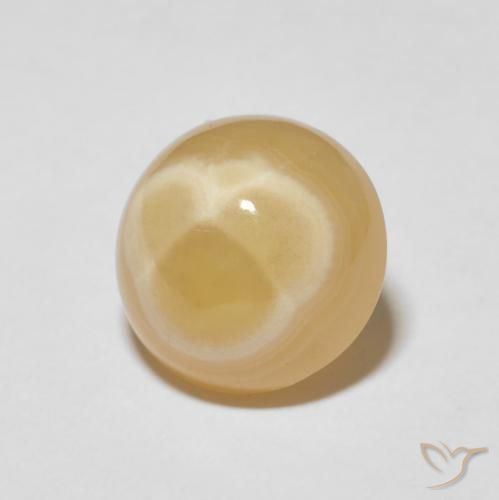 10.61克拉天然玛瑙，圆形的，不透明