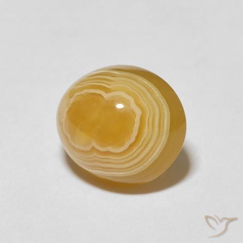 5.64克拉天然玛瑙，椭圆形，不透明