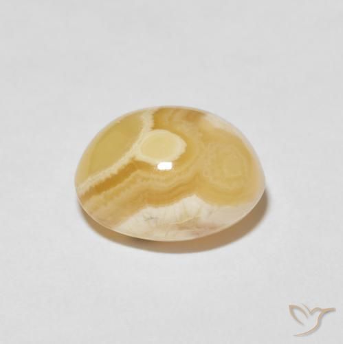 7.45克拉天然玛瑙，椭圆形，不透明