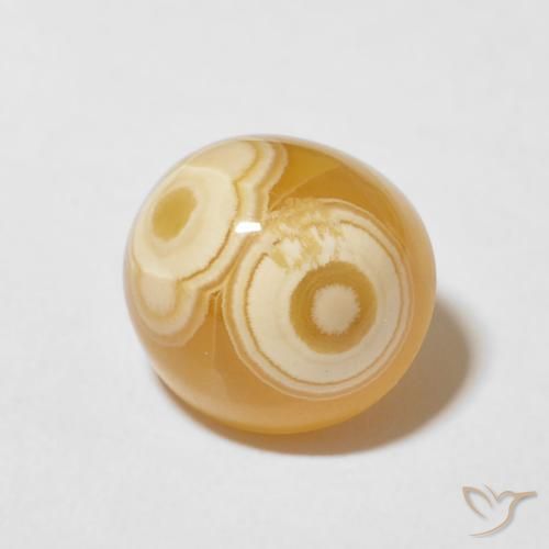 6.67克拉天然玛瑙，椭圆形，不透明