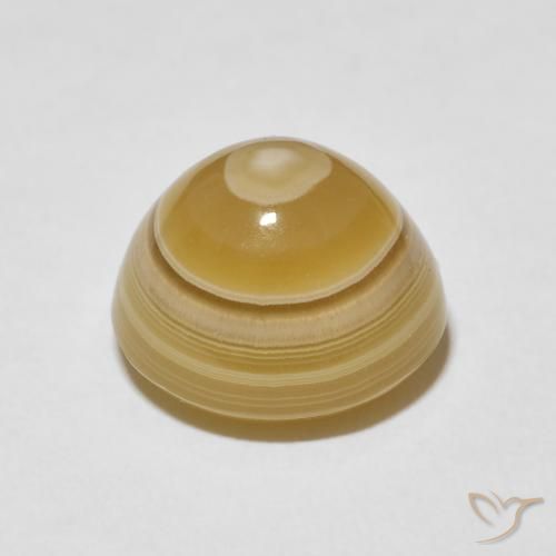 11.95克拉天然玛瑙，圆形的，不透明