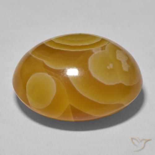 30.69克拉天然玛瑙，椭圆形，不透明