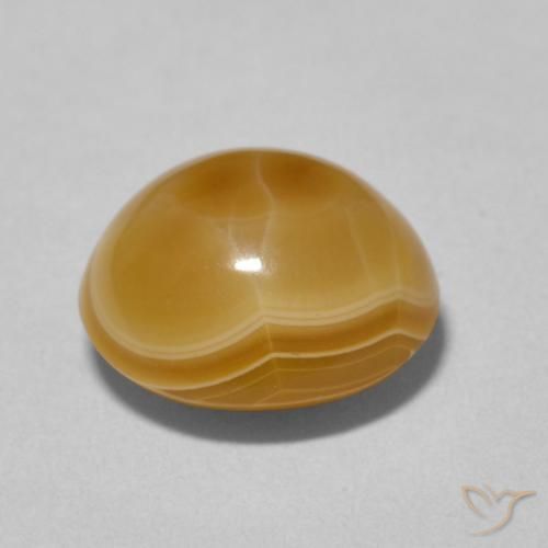 4.35克拉天然玛瑙，椭圆形，不透明
