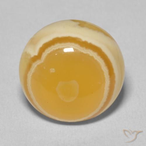 11.72克拉天然玛瑙，圆形的，不透明