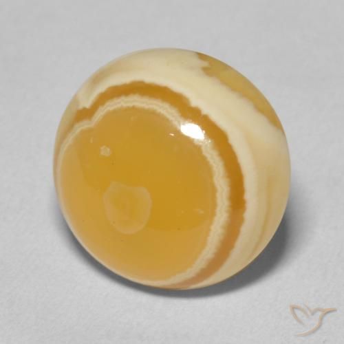 11.72克拉天然玛瑙，圆形的，不透明