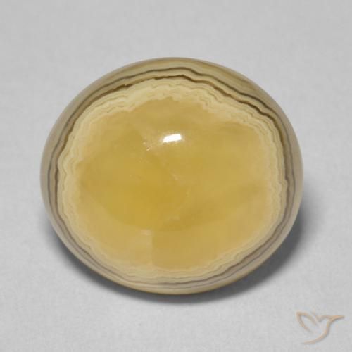8.14ct 天然 彩色 玛瑙, 椭圆形, 不透明