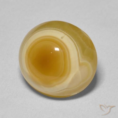 7.66克拉天然玛瑙，椭圆形，不透明