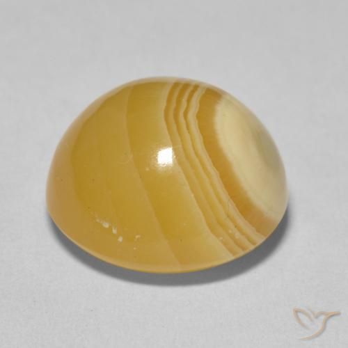 11.31克拉天然玛瑙，圆形的，不透明