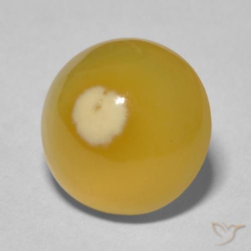 7.23克拉天然玛瑙，圆形的，不透明
