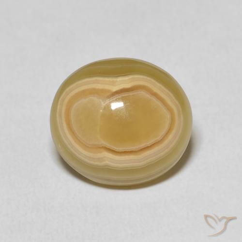 7.01克拉天然玛瑙，椭圆形，不透明