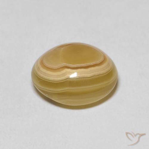 7.01克拉天然玛瑙，椭圆形，不透明