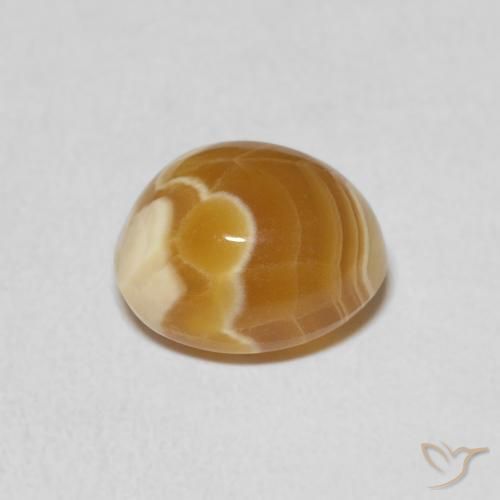 3.84克拉天然玛瑙，椭圆形，不透明