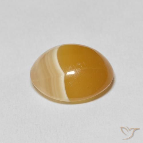 8.17克拉天然玛瑙，椭圆形，不透明