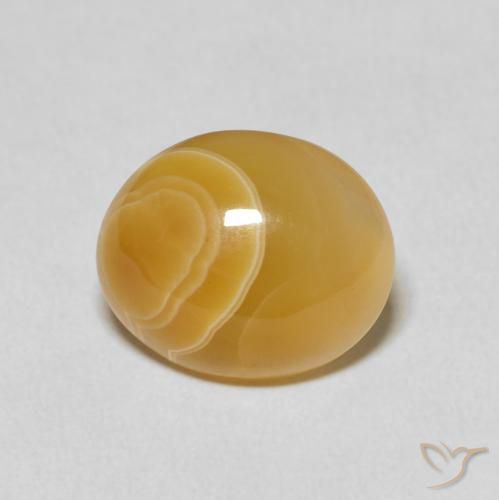 7.38ct 天然 彩色 玛瑙, 椭圆形, 不透明