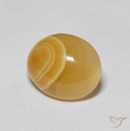 7.38克拉天然玛瑙，椭圆形，不透明