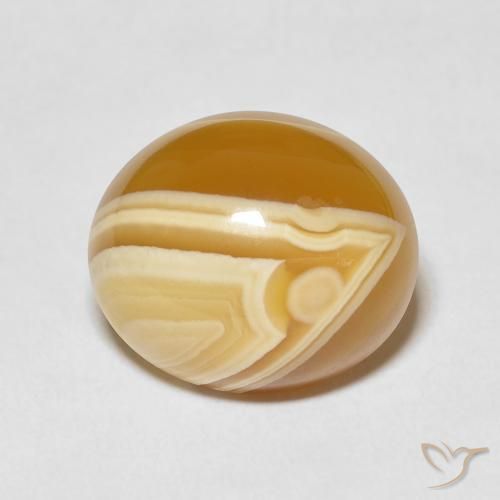 17.00ct 天然 彩色 玛瑙, 椭圆形, 不透明