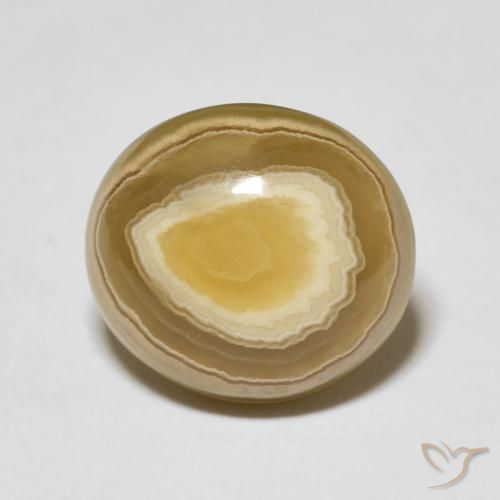 11.55克拉天然玛瑙，椭圆形，不透明