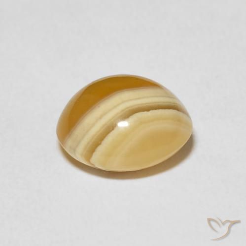 3.31克拉天然玛瑙，椭圆形，不透明