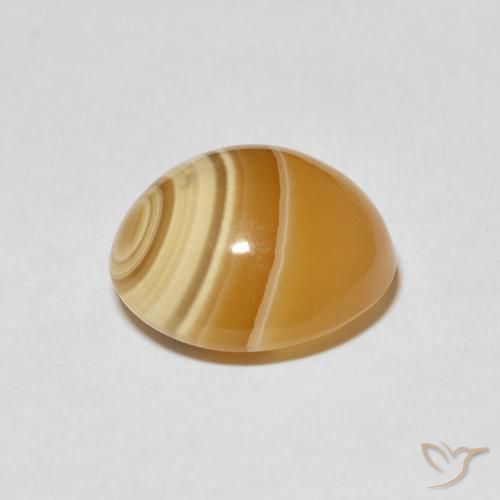 10.22克拉天然玛瑙，椭圆形，不透明
