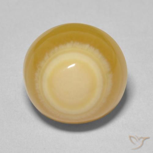 9.33克拉天然玛瑙，圆形的，不透明