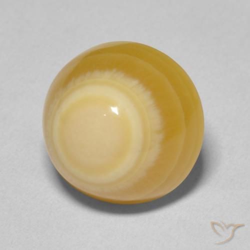 9.33克拉天然玛瑙，圆形的，不透明