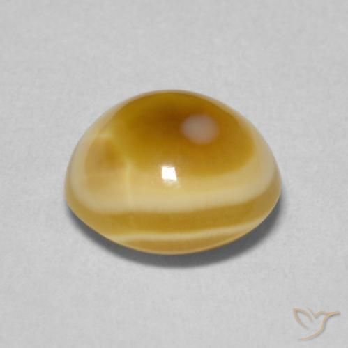 2.38克拉天然玛瑙，圆形的，不透明