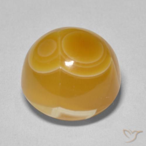 15.40克拉天然玛瑙，圆形的，不透明