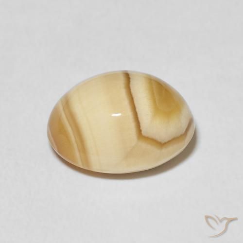5.88克拉天然玛瑙，椭圆形，不透明