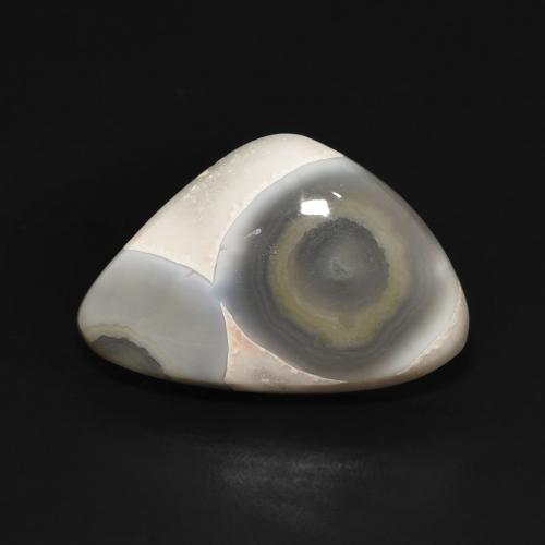 11.86ct 天然 多色白 玛瑙, 花式切割, 不透明