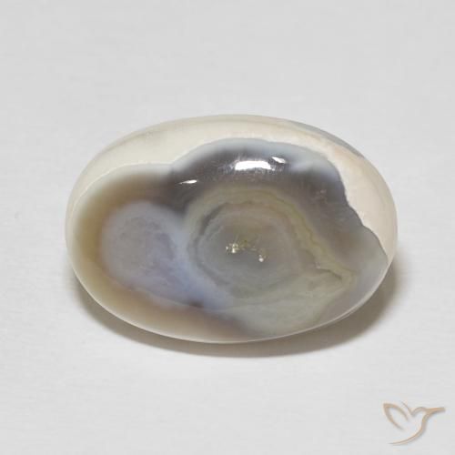 11.46ct 天然 彩色 玛瑙, 椭圆形, 不透明