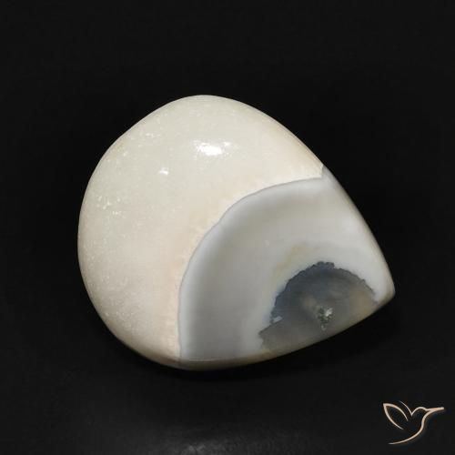 7.58克拉天然玛瑙，梨形，不透明