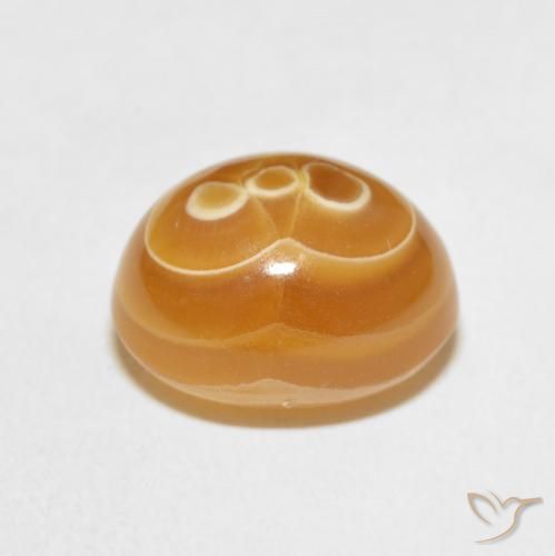 7.67克拉天然玛瑙，椭圆形，不透明