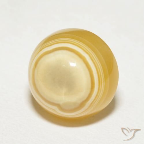 10.38克拉天然玛瑙，圆形的，不透明