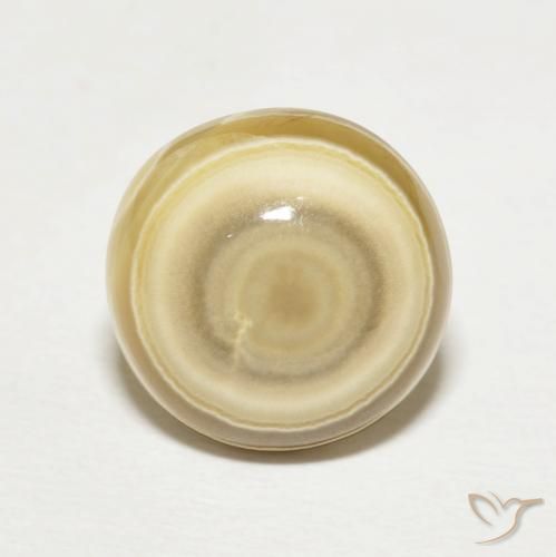 7.22ct 天然 彩色 玛瑙, 圆形的, 不透明